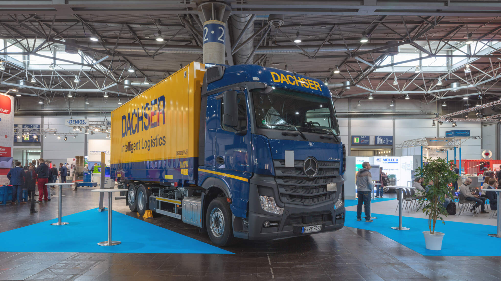 DACHSER Chem-Logistics will once again be represented with its own booth (Hall 2, B21).