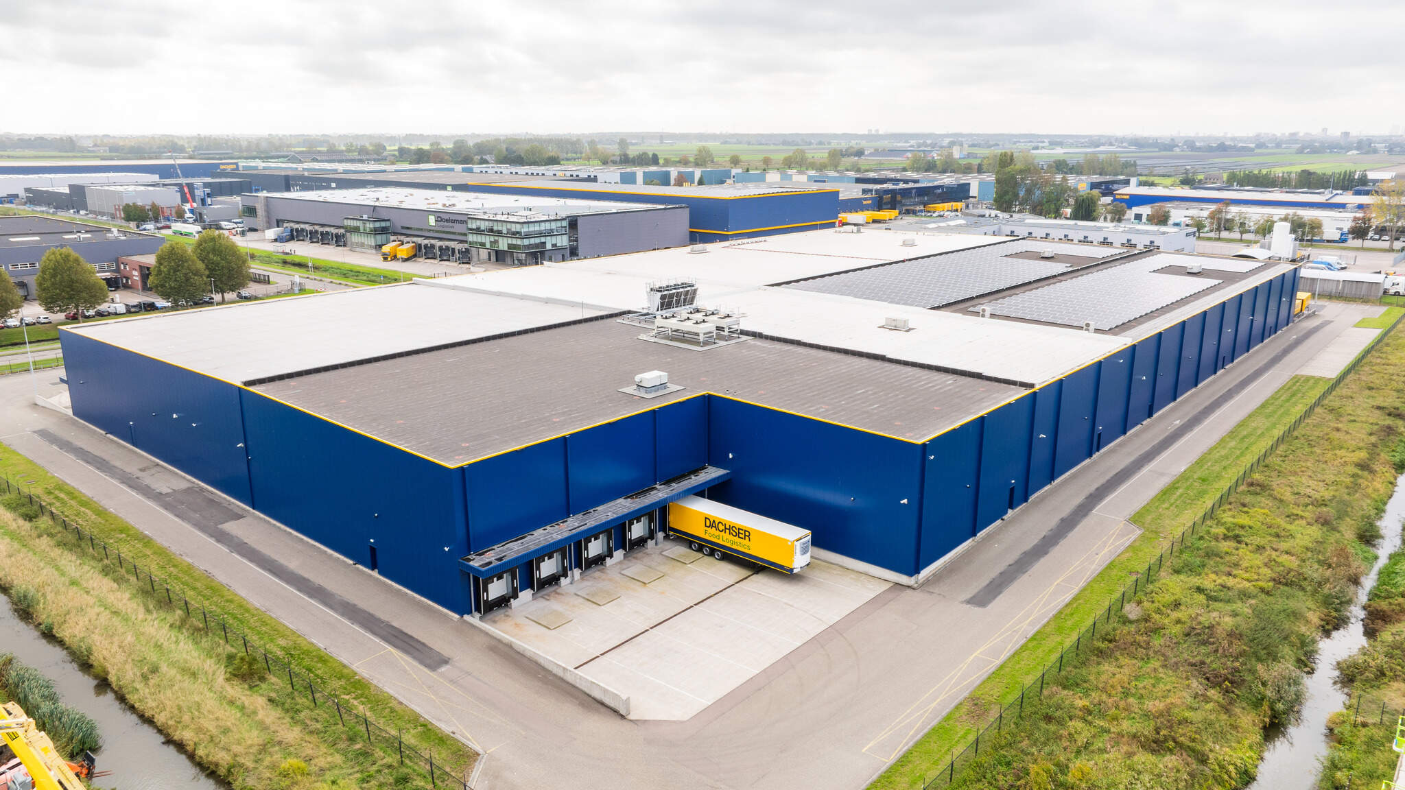The new Food Logistics site in Waddinxveen.